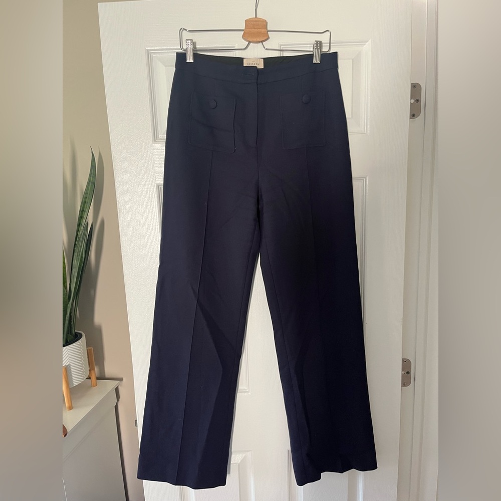 Sezane Dan Trousers Pants navy size 40 8